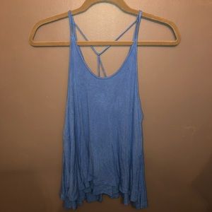 Sky blue tank top